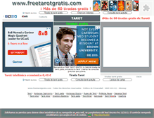 Tablet Screenshot of freetarotgratis.com